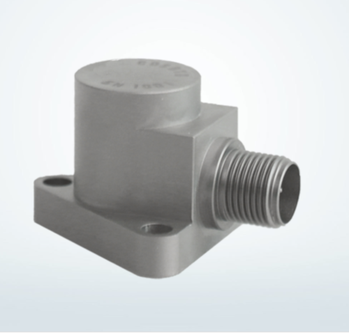 The exterior view of the C02BT4 high temperature accelerometer sensor